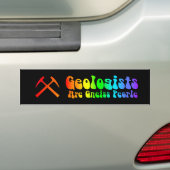 Geologen zijn Gneiss Bumpersticker (Op auto)