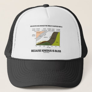 Geologen zijn het gelukkigst dat mensen onhandig z trucker pet