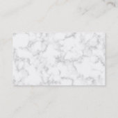 Geologen's Rock Hammer Logo met Californische vlag Visitekaartje (Achterkant)