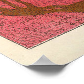 geologie- en meteorologische grafiek (1893) poster (Hoek)