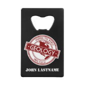 Géologie - Façonner le logo mondial (Amérique du N (Dos)