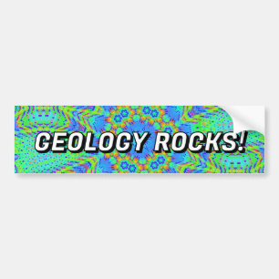 GEOLOGIE IS SUPER!  BUMPERSTICKER