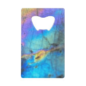 Géologie Labradorite Pierre coloré Motif cristal (Devant)