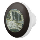 Geologie Oude Stenen Muur Keramische Knop (Rechts)