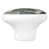 Geologie Oude Stone Wall Keramische Knop (Zijkant)