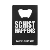 Géologie personnalisée "Schist Happens" (Dos)