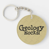 Geologie Rocks! Acryl Sleutelhanger (Voorkant)