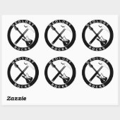 Geologie Rocks Adhesive Ronde Sticker (Vel)