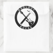 Geologie Rocks Adhesive Ronde Sticker (Tas)