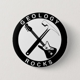 Geologie Rocks Button L