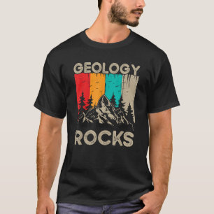 Geologie Rocks Expert Geoloog Rotskollector T-shirt