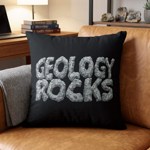 Geologie Rocks - Geeky Humor Aardwetenschappen Nie Kussen