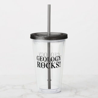 Geologie Rocks! Geoloog Acryl Drinkbeker
