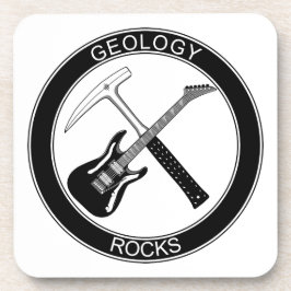 Geologie Rocks Hard plastic onderzetter