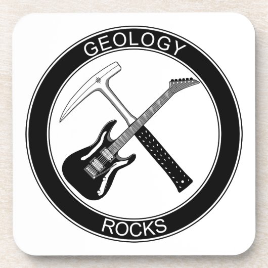 Geologie Rocks Hard plastic onderzetter (Voorkant)