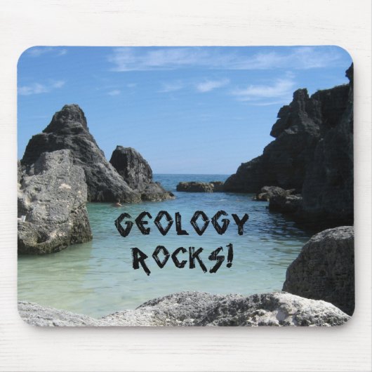 Geologie Rocks. Muismat (Voorkant)