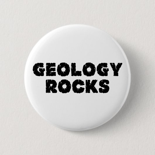 Geologie Rocks Ronde Button 5,7 Cm (Voorkant)