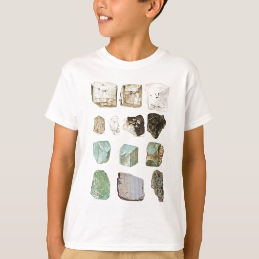 Geologie Rocks. T-shirt (Voorkant)