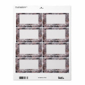 Geologie Roze Rock Textuur Opslag Sticker (Full Sheet)