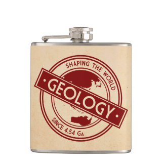 Geologie - Shaping the World Logo (Azië/Australië) Heupfles