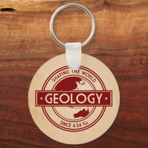 Geologie - Shaping the World Logo (Azië/Australië) Sleutelhanger