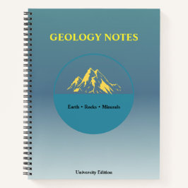 Geologie Studienotitieboek – Minimaal Academisch O Notitieboek