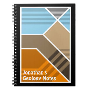 Geologie van abstracte onderverdelingen notitieboek