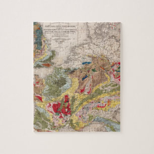 Geologie van Europa Legpuzzel