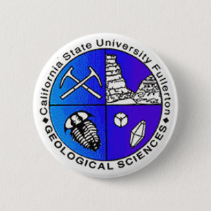 Geologische afdeling Logo Ronde Button 5,7 Cm