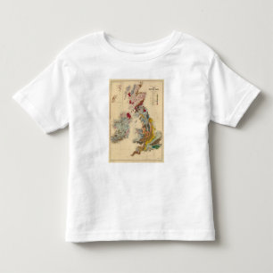 Geologische kaart, Britse eilanden Kinder Shirts