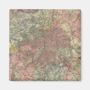 Geologische kaart Londen Magneet