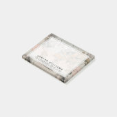 Geologische kaart van de wereld post-it® notes (Schuin)