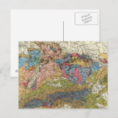 Geologische kaart van Duitsland (Voorkant / Achterkant)