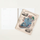 Geologische kaart van Ierland Planner (Display)