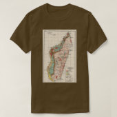 geologische kaart van Madagaskar 1922 T-shirt (Design voorkant)