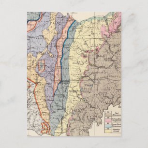 Geologische kaart van Ohio