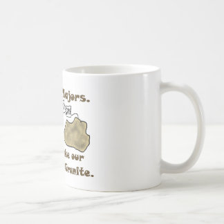 Geologische maden nemen onze scholier niet voor gr koffiemok