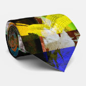 Geologische strata stropdas (Opgerold)