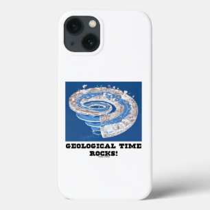 Geologische Tijd Steen! Geologische Leeftijd Tijdl iPhone 13 Hoesje