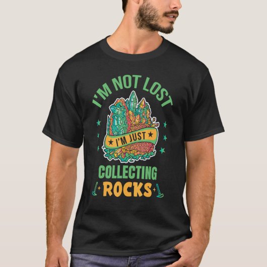 Geologist van de collector Geode T-shirt (Voorkant)