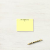 Geologist's Custom Post-it® Notes (Op bureau)