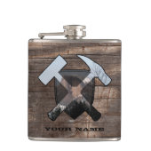 GeoLogist's Rock Hammer Shield- Half Dome Heupfles (Voorkant)