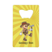 Géologue de dessin animé Retro personnalisé (Devant)
