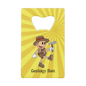 Géologue de dessin animé Retro personnalisé (Dos)