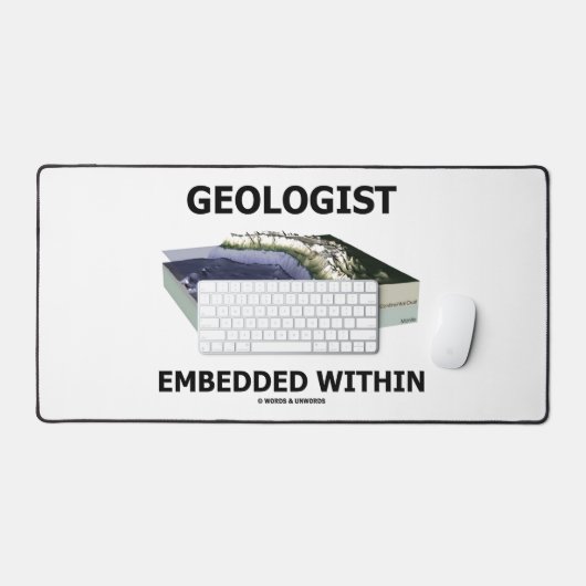 Géologue Intégrée Dans La Zone De Subduction (Clavier et souris)