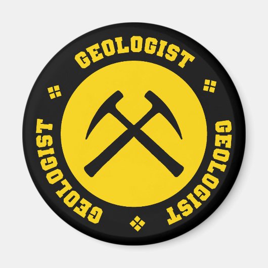 Géologue Magnet (Devant)