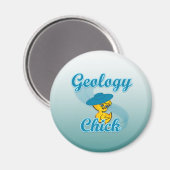 Geology Chick #3 Magneet (Voorkant / Achterkant)