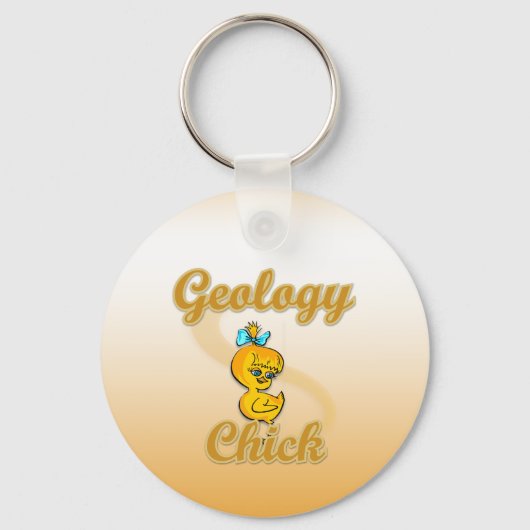 Geology Chick Sleutelhanger (Voorkant)