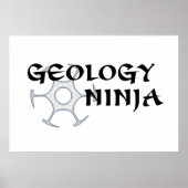 Geology Ninja Poster (Voorkant)