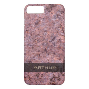 Geology Pink Rock Texture Photo iPhone 8 Plus / 7 Plus Hoesje